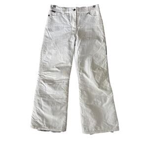 Obermeyer Hydro Block white youth ski snowboard pants youth 12 years